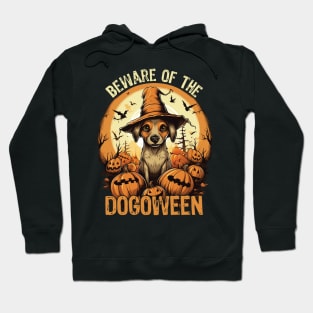 Fur-tastic Halloween Hound Dog Witch Costume Hoodie